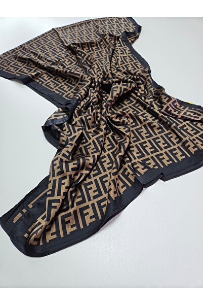 Shiva Scarfs Lux Letter Theme Voile Silk Shawl Accessory Foulard Silk Scarfs ...