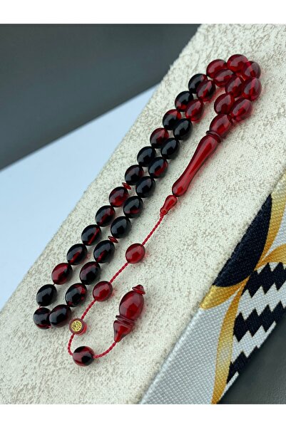 Tesbih Store Fire amber rosary master signed egg cut daily shot 8x10 mm