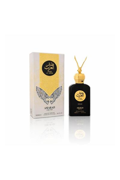 ALMAS PERFUMES عطر صقر العرب قولد شفاف اللون 100مل .