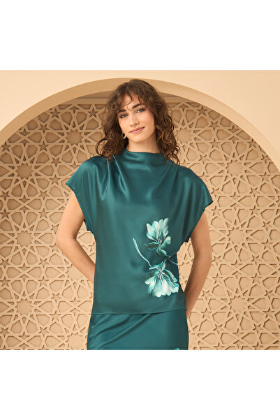 Generic Floral Print Top