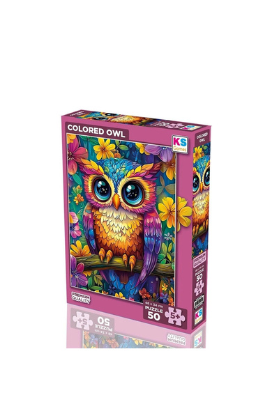 Ks Puzzle 31752 لغز ملون مكون من 50 قطعة