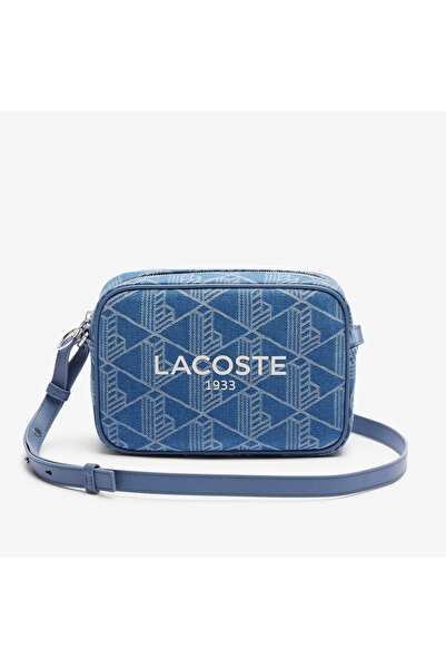 Lacoste Heritage Kadın Monogram Mavi Postacı Çantası