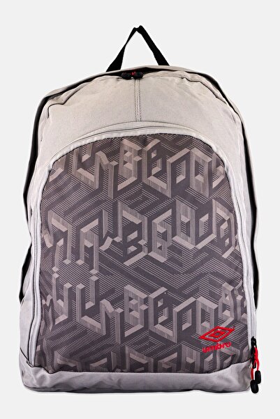 UMBRO Men Embroidered Logo Backpack, Grey