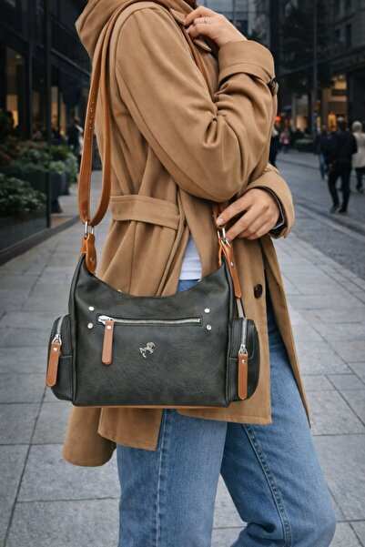 ÇANTAM GELSİN Γυναικείο πράσινο πολυθεσιακό τσαντάκι ώμου Miami Polo και Τσάν...