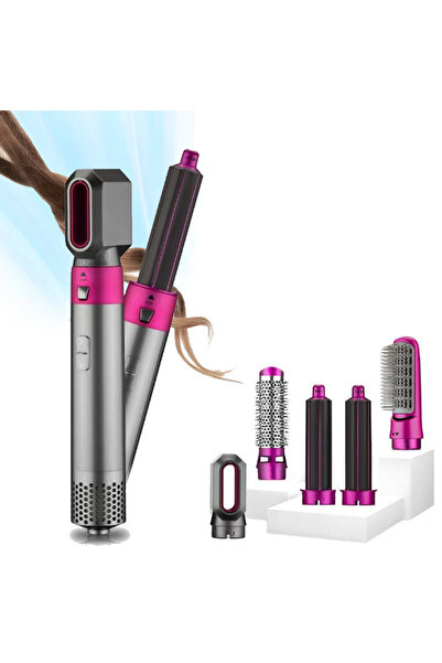 OEM 5-in-1 electric hair brush, 1000W, ionization, 3 temperature settings, to...