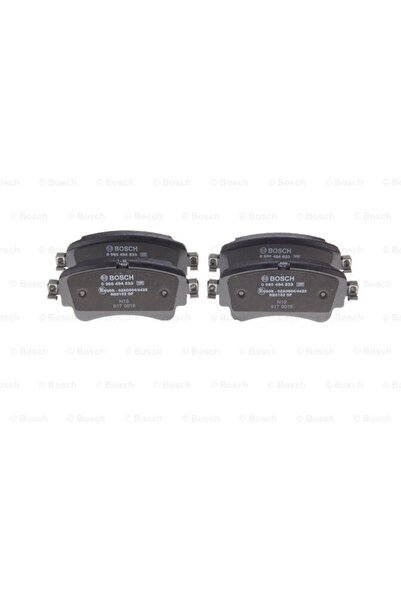 Bosch Σετ τακάκια φρένων, δισκόφρενα 0986494855 Mazda E Πλατφόρμα / Σασί