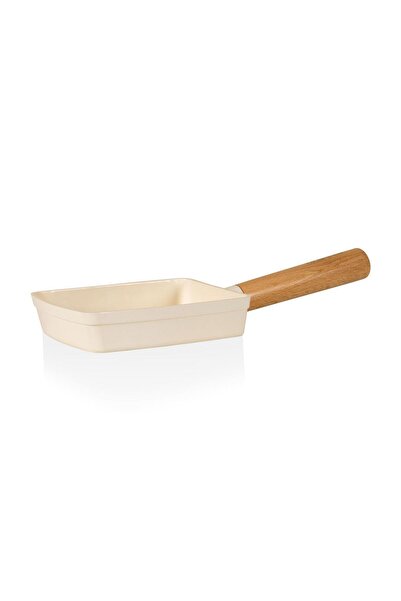 Saatistan Dikdörtgen Omlet Tavası 14x9 cm, dayanıklı ve şık mutfak gereci