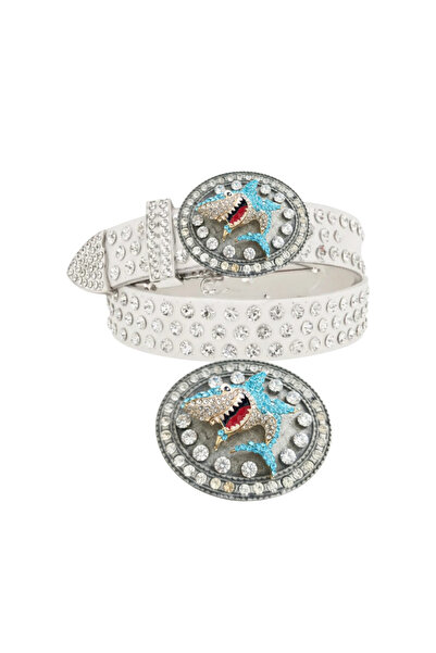 targay Belt with Full Stones on It