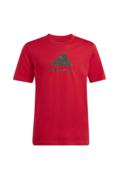 adidas Tricou pentru copii J CAMO TRAIN T2 - KA2977