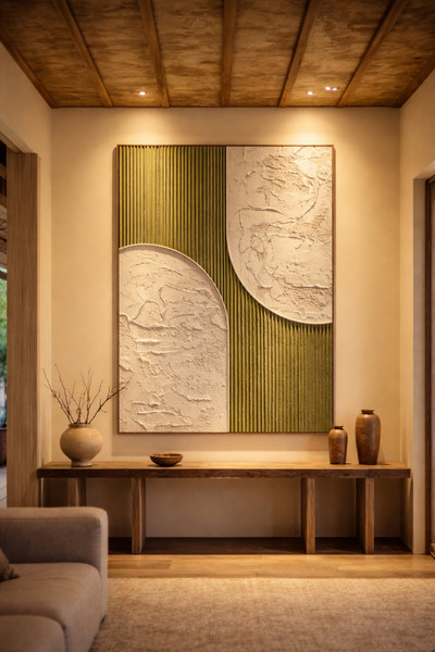 diğer01 11 Alçı Tablo 3 Boyutlu Alçı Tablo Dokulu Tablo El Yapımı Tablo