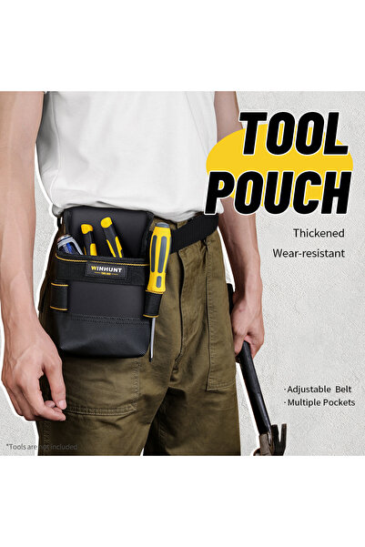 Choice 1pc Multifunctional Tool Pouch, Waist Oxford Cloth Wrench Screwdriver ...