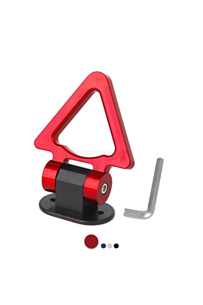 Choice5 triangle Red 2 designs Car Styling Trailer Hooks Sticker Decoration C...