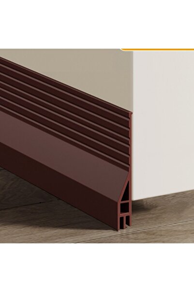 choice2 Brown Door Bottom Seal Strip 100cm Flexible TPE Windproof Insect-proo...