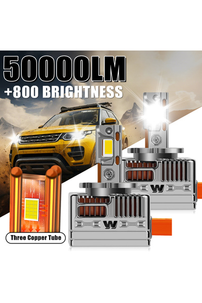 Choice1 مصباحان أماميان للسيارة من نوع D5S LED بتقنية Canbus، مصباح أمامي LED...