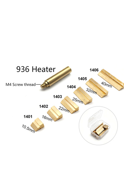 Choice4 936-123456 936-14 Series Spade-shaped soldering iron tip , suitable f...