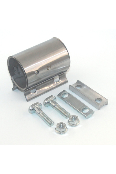 choice2 60mm Car Accessories Double layer Stainless steel Universal exhaust p...