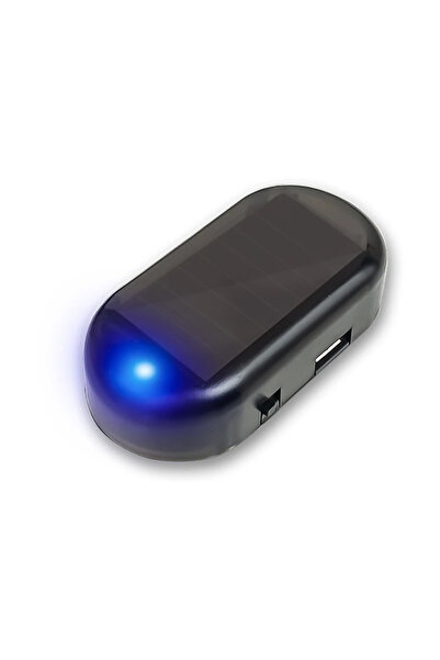 Choice1 ضوء تحذير صغير مضاد للسرقة للسيارات، يعمل بالطاقة الشمسية، لاسلكي، يع...