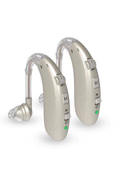 Choice1 زوج واحد من سماعات الأذن الرقمية القابلة لإعادة الشحن، فضية اللون، خل...