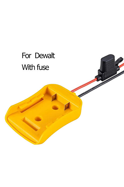 Choice محول بطارية مزود بفيوز، مناسب لبطاريات ديوالت الليثيوم أيون 14.4 فولت،...