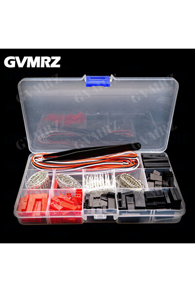 Choice 25 Sets Servo Connector Kits Servo Plug Male Female Connector Crimp Pi...