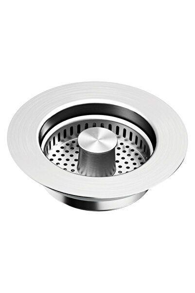 Choice A 3 in 1 Stainless Steel Pop Up Sink Strainer Universal Drain Filter F...