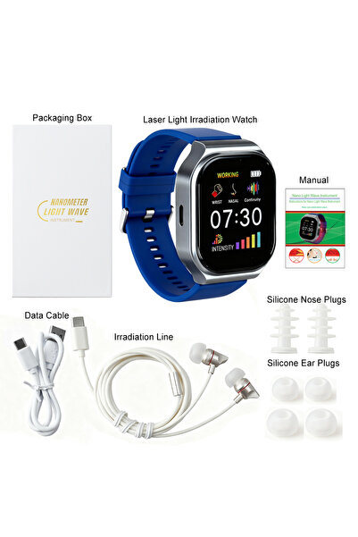 Choice مع علبة لعلاج ارتفاع ضغط الدم والتهاب الأنف، 16 فتحة، علاج ليزري 650 ن...