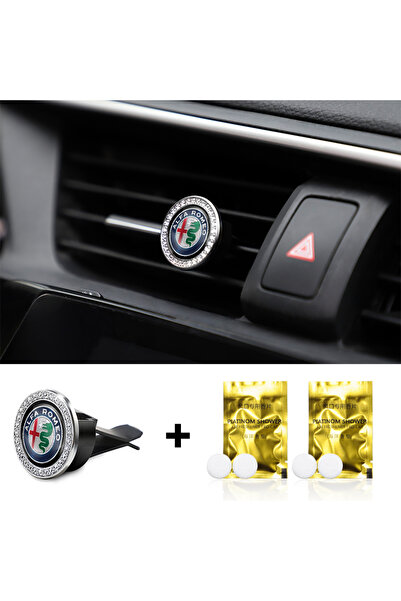 Choice معطر سيارة صلب برائحة أوشن 2، مشبك تثبيت على فتحة مكيف الهواء، مناسب ل...