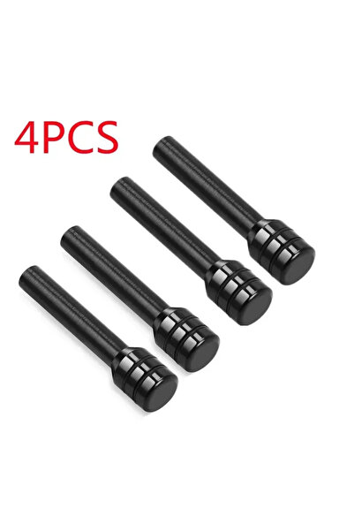 Choice3 4 قطع من دبابيس قفل أبواب الأمان للسيارات، لون أسود، دبابيس سحب مقابض...