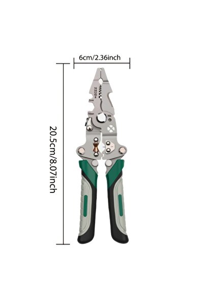Choice wire stripper Foldable wire stripper, pulley design multi-function ele...