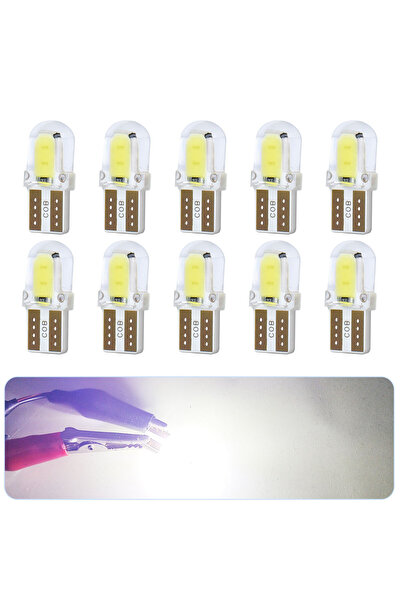 Choice14 10pcs White 2/10/20pcs Ultra Bright 360 Degree Lighting T10 W5W 168 ...