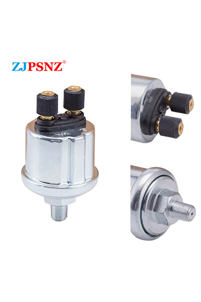 Choice مستشعر ضغط زيت عالمي VDO مقاس 10 مم (1/8NPT) و1/4NPT و10 مم و13 مم، قط...