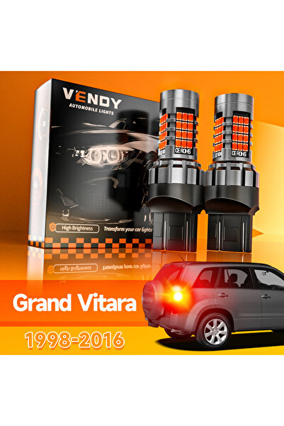 Choice1 قطعتان (3 أبواب) من مصابيح الفرامل LED لسيارة سوزوكي جراند فيتارا مود...