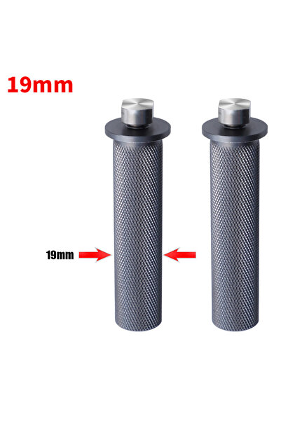 Choice قطعتان/مجموعة 19 مم، فتحات تثبيت 19/20 مم، مناسبة لطاولات النجارة، سهل...