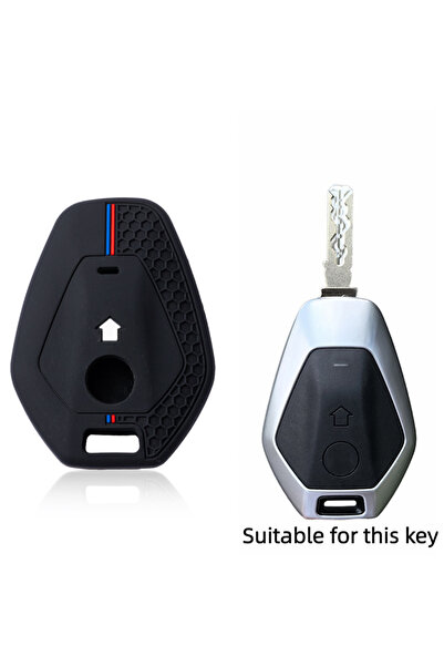 Choice1 black Motorcycle Remote Key Case Cover Fob for BMW R1300GS R1300 R 13...