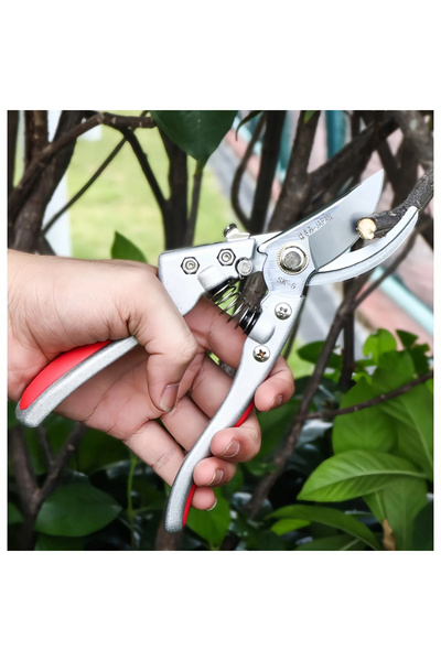 Choice مقص تقليم الحدائق من سبائك الزنك | شفرات من فولاذ SK-5 عالي الكربون | ...