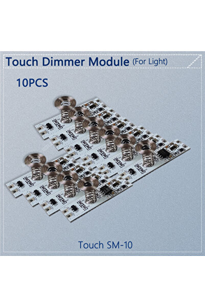 Choice1 3.7V-24V Touch-SM-10 3.7V-24V DC Capacitive Touch Sensor Switch Coil ...