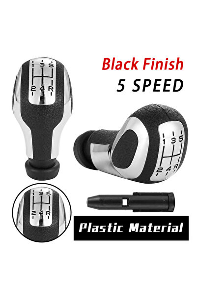 Choice 5 Speed New Car Accessories 5 Speed Gear Shift Knob Lever For PEUGEOT ...