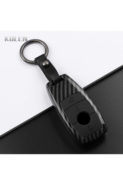 Choice3 غطاء مفتاح سيارة بتصميم ألياف الكربون من مادة ABS، طراز Carbon Set1، ...