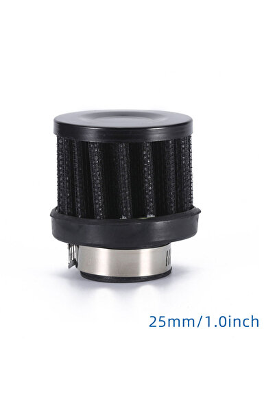 Choice4 25mm-Black Universal 12mm 0.5inch High Flow Air Filter Blue Red Silve...