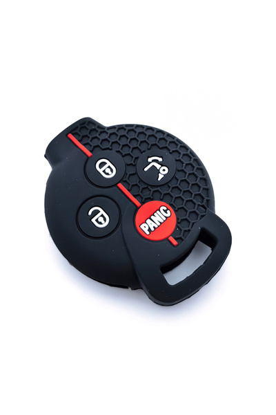 Choice 4 Buttons 3/4 Butt Silicone Car Key Case Cover for Benz Smart 450 City...