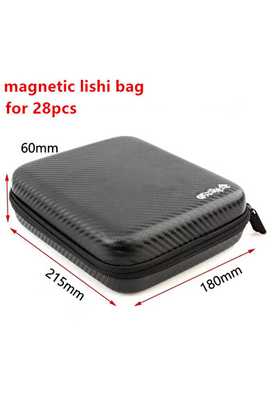 Choice حقيبة أدوات هوت ليشي 2 في 1، حقيبة مغناطيسية فارغة تتسع لـ 28 قطعة من ...
