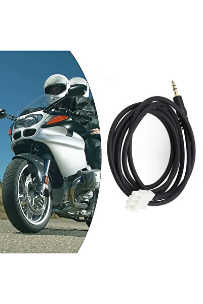 Choice A Motorcycle AUX Audio Cable Male Wire 3PIN for Honda GL1800 3 5mm Str...