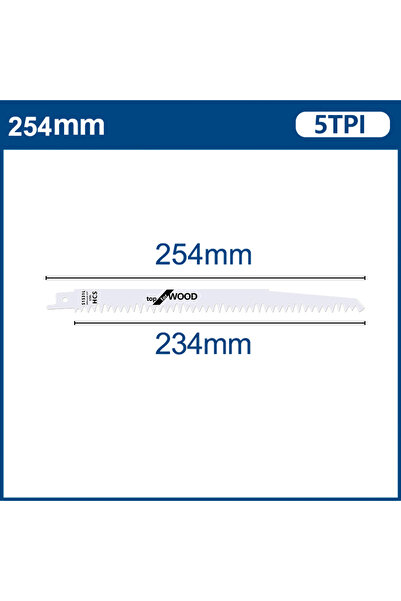 Choice شفرة منشار ترددي XCAN S1531L عدد 1، 5 أسنان لكل بوصة، منشار سيف HCS، ط...
