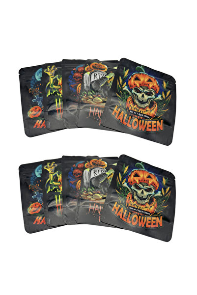 Choice 9.5cmX12cm 50Pcs Random 50Pcs Smell Proof Bags Mylar Holographic Resea...