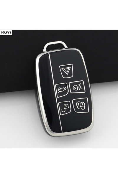 Choice10 غطاء أسود فقط، غطاء أنيق من مادة TPU لمفتاح السيارة، مناسب لسيارات ل...