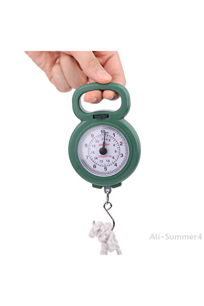 Choice Mini Pointers Hook Spring Hanging Scale Portable Fishing Scale 10kg Ca...