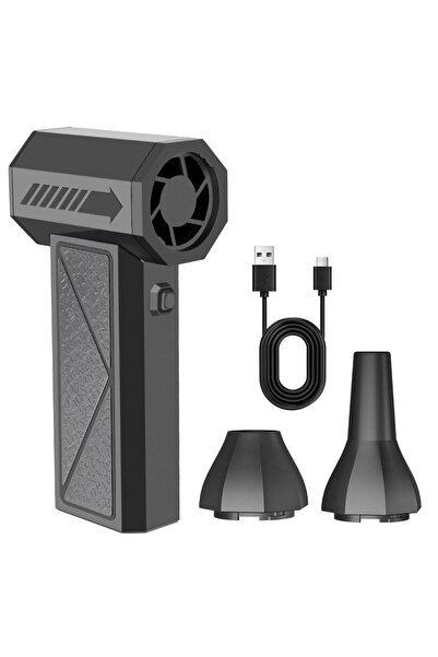 Choice مروحة توربو سوداء، مجفف شعر قوي، منفضة هواء كهربائية، أداة تنظيف، ملحق...