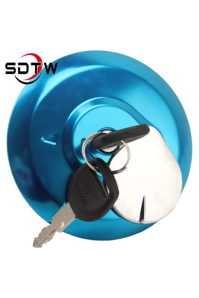 Choice غطاء خزان وقود من سبائك الصلب مع مفتاحين، ملحقات للدراجات النارية لهون...