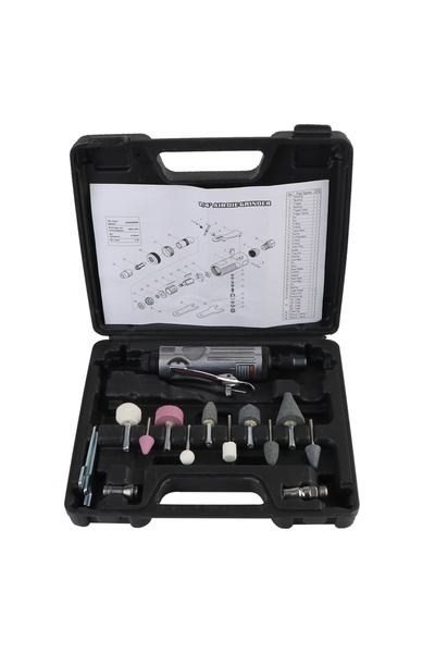 Choice black Car Tire Repair Tools Kit Air Grinder Mill Engraving Universal P...