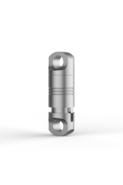 Choice locking Titanium Alloy Rotating Ring Buckle Keychain Waist Belt Buckle...